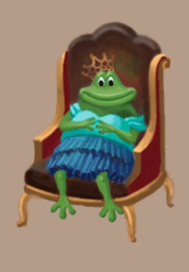 персонаж,рисованный в фотошопе