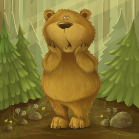 "Мишка в лесу" 