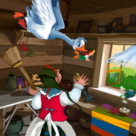 Нильс и дикие гуси