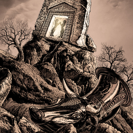 Древняя Фригия - монохромный вариант