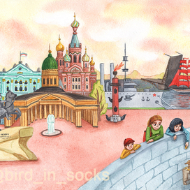 Путешествие по городам России. Санкт-Петербург