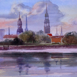 ,,Вечерняя Рига,,