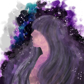 Профиль девушки 