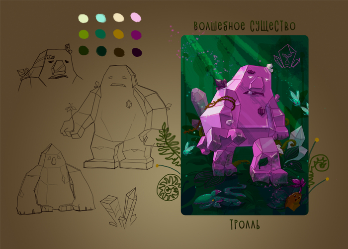 Настольная игра. Карта персонажа