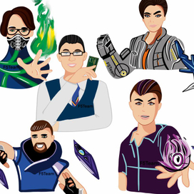 Персонажи по игре valorant