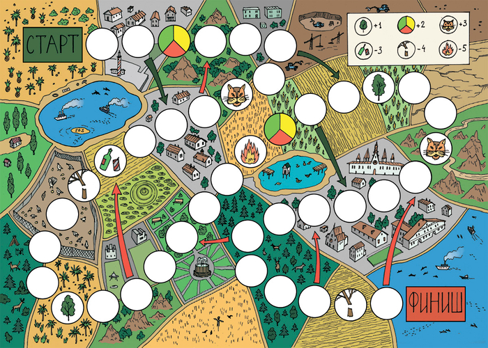 Экологическая настольная игра