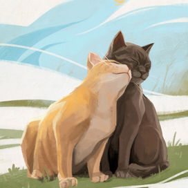 Весенние коты