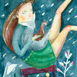 Ручная лисица 