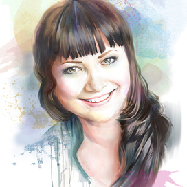 Девушка в акварели