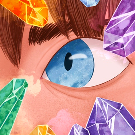 Глаза как драгоценные камни