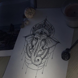 Эскиз тату