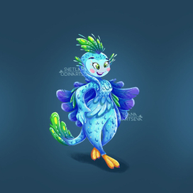 Веснушка, персонаж проекта для детского кулинарного сайта