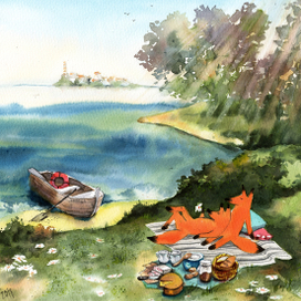 Лисова невеста. Романтический пикник