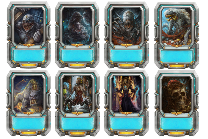 Набор карт для проекта "Star Crusade CCG"