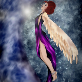 Крылатая дева.