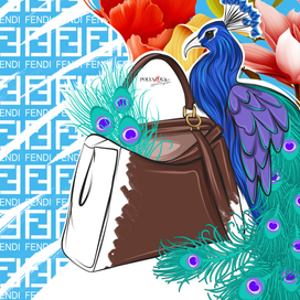  fashion-павлин