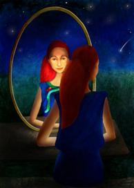 перед зеркалом