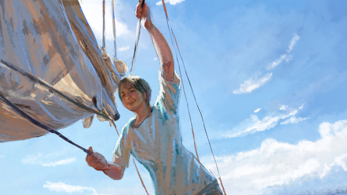 иллюстрация к фильму "один парень сказал"