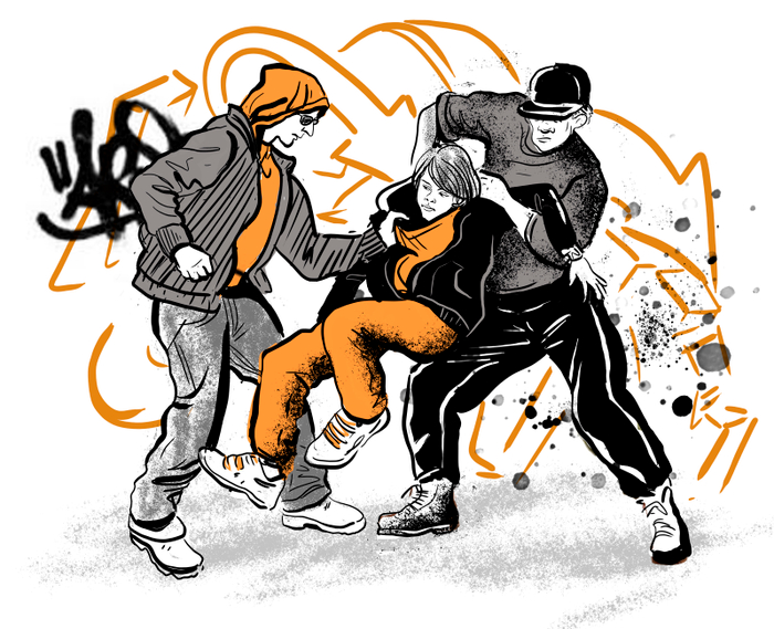 Про Дуньку. Драка