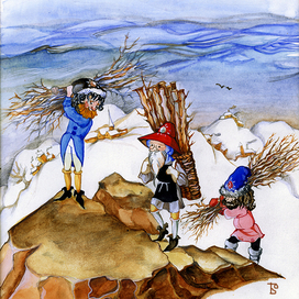 Гномики за работой