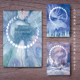 Лунный календарь. Зима