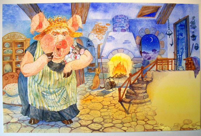 Сказка о глупом мышонке