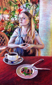 В КАФЕ НА МОРЕ