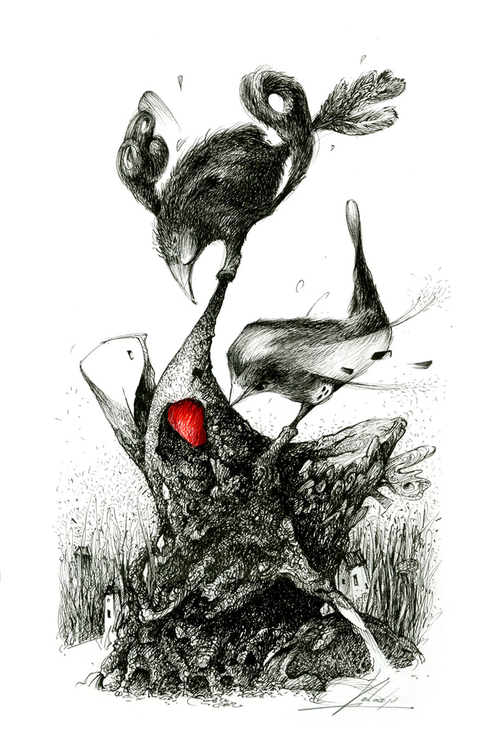 рождение Tотемных птиц