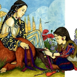 иллюстрация к книге Марики Становой "Рождение экзекутора"