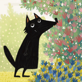 Мистер Вульф в цветущем саду