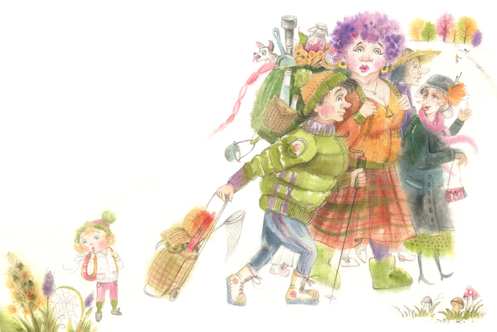 прогулка в лес