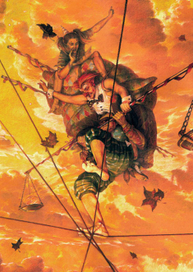 графическая серия «Знаки зодиака. Весы».бумага, акварель, карандаш. 65х45 см