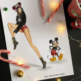 Disney style