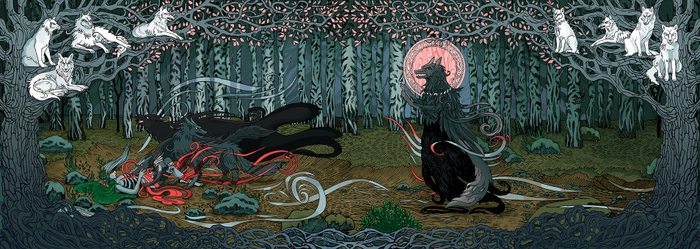 Принцесса и Волки