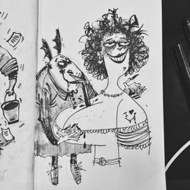 Девушка и вампир