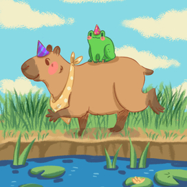 Открытка на день рождения