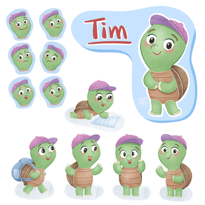 Персонаж Черепашонок для детского сада