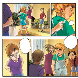 Отрывок из комикса "Не Герой".