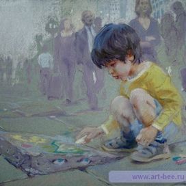 Иллюстрация к сказке Белозерской О. "Плитка"