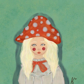 девочка-мухомор 