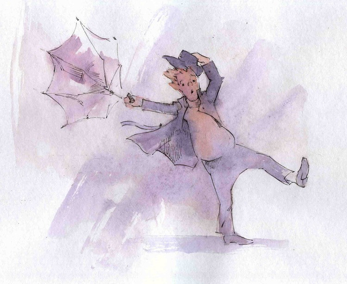 Дождь и ветер