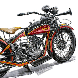 мотоцикл ХМЗ М-1