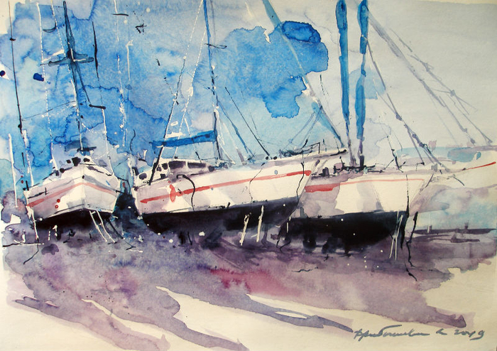 Корабли постоят