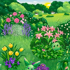 Флорики. Дружба растений.