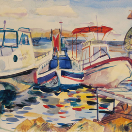 Рыбацкие лодки