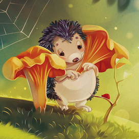 Грибочки лисички