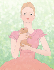 Дама с поросенком