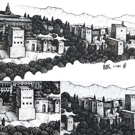 Крепость Альгамбра. Гранада
