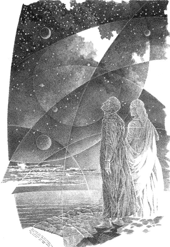 Данте. Чистилище. Песнь 33