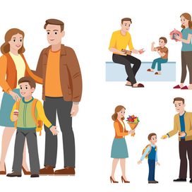 Персонажи к электронной книге